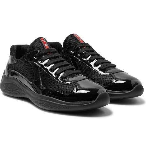 prada shoes men leather|patent leather Prada shoes.